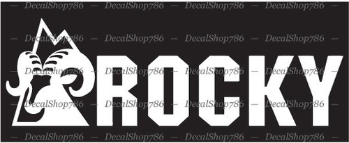 Rocky boots /& Gear-Sports De Plein Air-Voiture Vinyle Die-Cut Peel N /'Stick decals