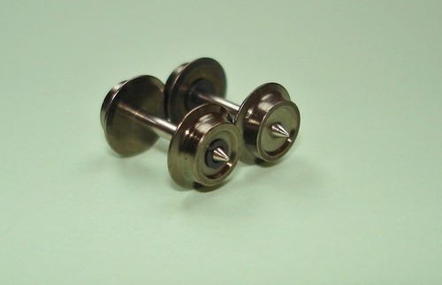 Achslänge:14,0mm eins.isol.NEU! 16x N-Radsätze//Achsen Lkdm 5,6mm