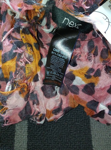 Next Animal Print Scarf new with tags
