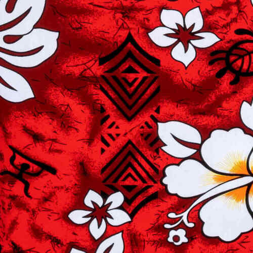 Messieurs Hawaii Chemise 100/% Coton S 8xl manches courtes fleurs pétales Hawaiian shirt