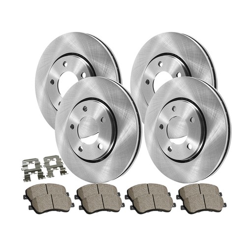Centric Front/&Rear Brake Rotor Ceramic Pad 6PCS For 1987-1992 Toyota Supra