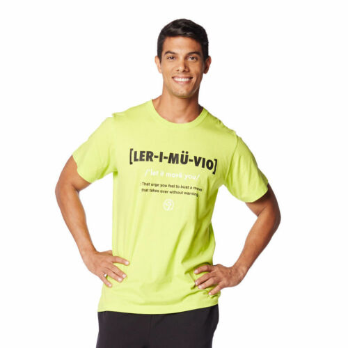 Green Z3T00023 Zumba Unisex Lerimuvio Tee