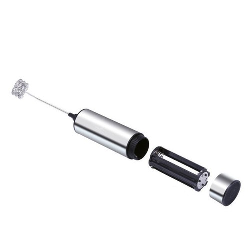 Handheld Egg Beater Powerful Triple Spring Whisk Head Electric Milk Frother