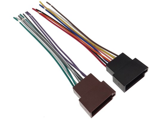 Autoradio ISO Auto Radio Buchse Adapter Kabel universal Strom Lautsprecher DIN