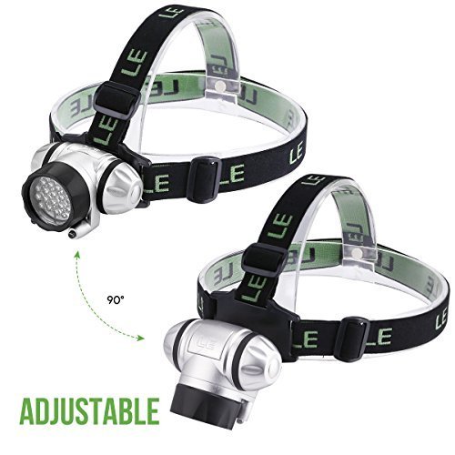 Linterna LED De Cabeza Con Pilas Lámpara Frontal Para Camping Excursionismo
