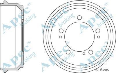 Pair Fit with RENAULT MASTER Rear Brake Drum DRM9931 2.5L
