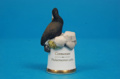 Sutherland Birds of Britain /'Cormorant/' China Thimble B//112