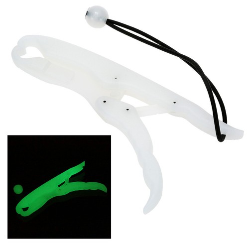 Fishing Pliers Lip Gripper Holder Floating Grabber noctilucent Fish Clamp Tool