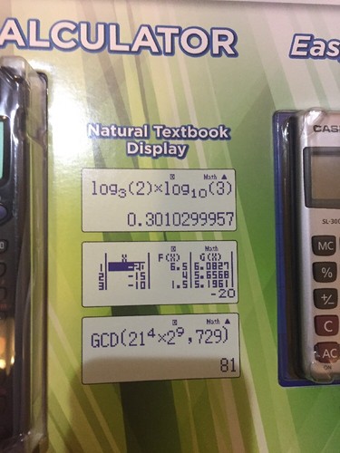 Casio fx-300ES Plus Scientific Calculator BUNDLE with SL-300SV Bonus Pack Solar