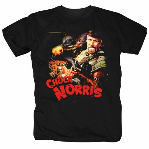 Chuck Norris TV estrella de cine culto t-shirt s-5xl