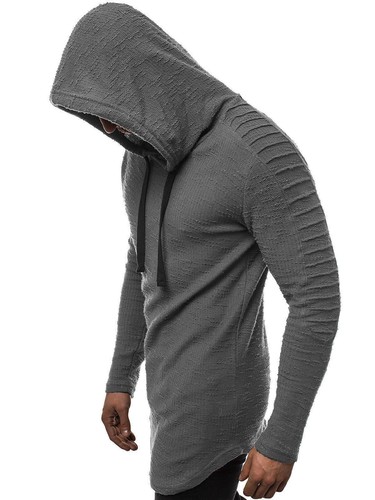 Sweatshirt Pull Sweatjacke Chemise manches longues avec capuche hommes OZONEE a//1232