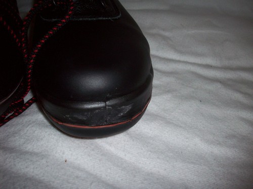 SIZE 5-38 JALLATTE JALMARS J0246 BLACK SAFETY TOE CAP LACE UP BOOTS TRAINERS