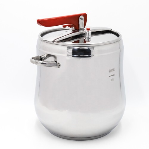 15L Autocuiseur en Acier Inoxydable Cocotte-minute Cuiseur à Pression Induction
