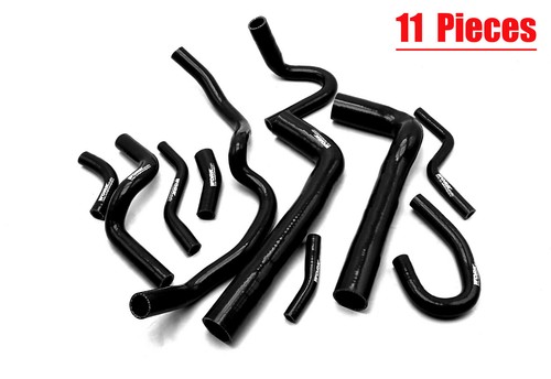 Black silicone Hose fit BMW E36 325i//328i//330i//M3 1992-1999 93 94 95 96 97 98