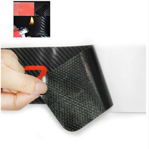 4Pc 4D Carbon Fiber Anti Scratch Door Sill Scuff Decals Sticker For Honda Civic
