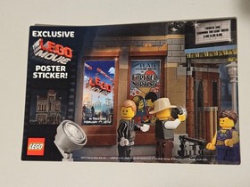 Lego Creator Expert 10232 Palace Cinema + 5002891 Lego Movie Poster - Preowned