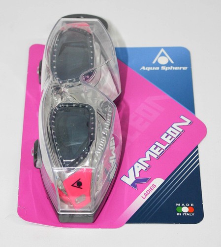 Aqua Sphere Schwimmbrille Kameleon Lady Tinted Lens//Clear//Pink One Size