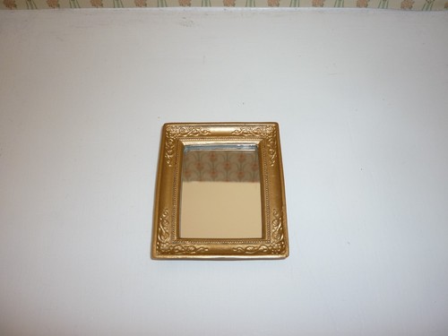 Dolls House Emporium gold mirror