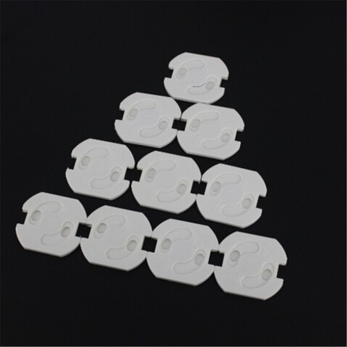 10x EU Power Socket Electrical Outlet Kids Safety AntiElectric Protector CoveFBB