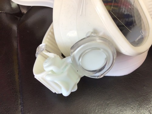 Sub Gear Mask Steel Pro White