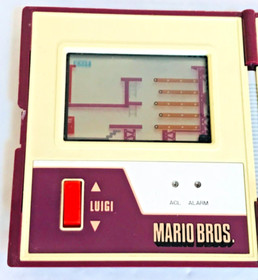 GAME & WATCH POKKA Multi Screen Game Super Mario Brothers Tested NINTENDO 1983