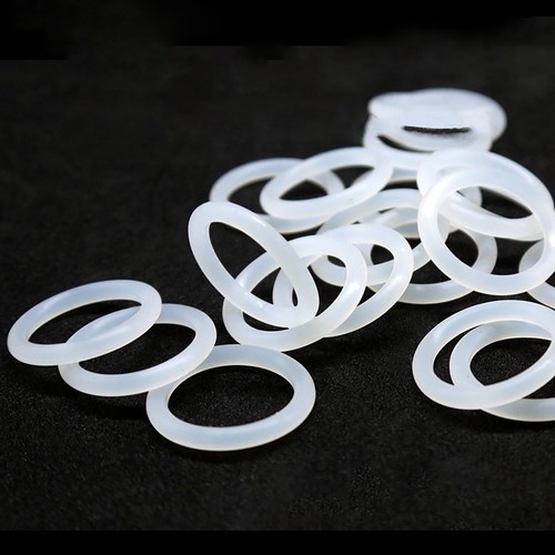 White O Rings Seals Food Grade Silicone O-Ring Details about / 4mm Wire Diameter 15mm-75mm OD