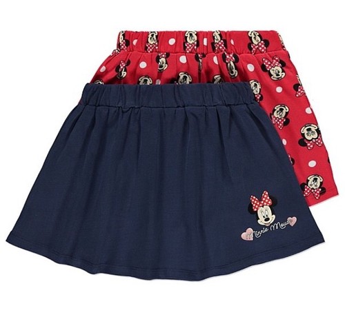 Shorts Skirts BNWT Baby Girl/'s Disney Mickey /& Minnie 2 Pack Dresses