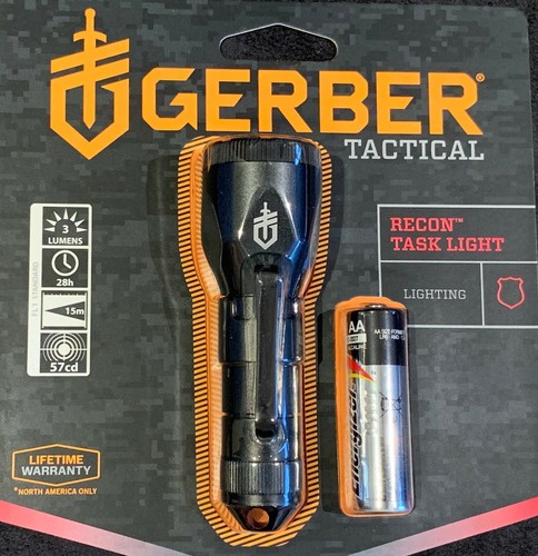 Gerber Recon 4-Colour Task Flashlight.