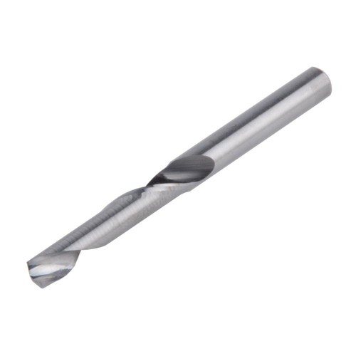 3Pcs 4x22mm Single Flute Milling Cutters for Aluminum CNC Tools Solid Carbide