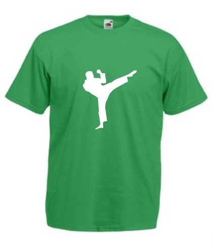 ROUNDHOUSE KICK T-SHIRT MMA Gym Wrestling Sport Boxing Men/'s S-XXL