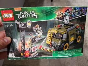 LEGO 79115 Teenage Mutant Ninja Turtles 2 MANUAL Guide Instructions Only