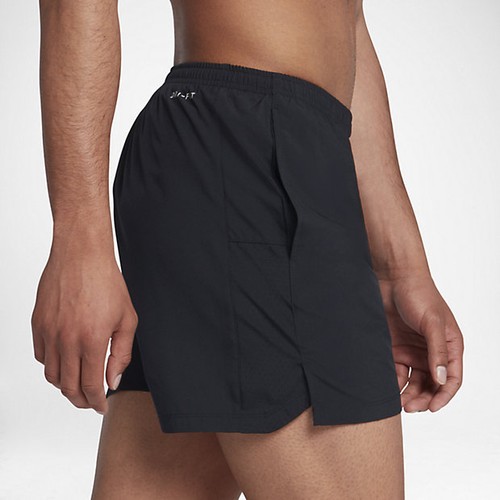 Nike CHALLENGER MEN/'S 5” RUNNING SHORTS Waistband,BLACK- Size S L XL Or 2XL M