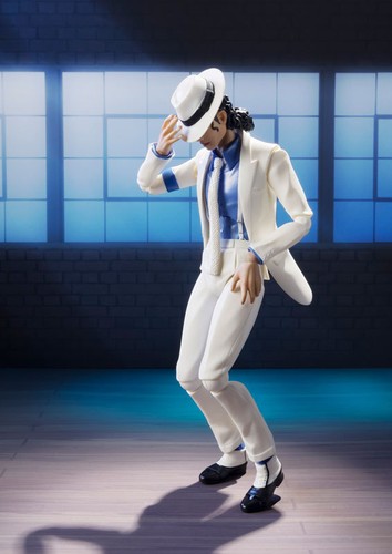 Michael Jackson Toy Doll Moonwalk Beat It PVC Action Figure Collectable Decor