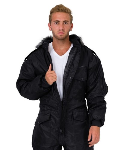 IDF Hagor Hermonit Winter Snowsuit Clothing Ski Snow Cold Coverall Black