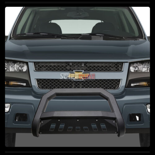 Matte Black AVT Series Bull Bar Bumper Grille Guard For 02-09 Trailblazer//Envoy