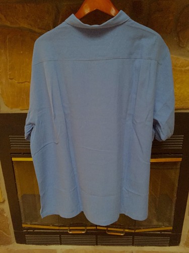 TOMMY BAHAMA MENS CAYMAN CAMP SILK SHIRT SOLID MANY COLORS XL 2XL 3XL NWT $98