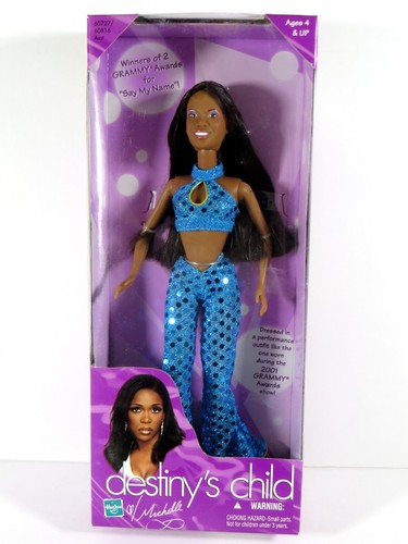 ** NIB BARBIE DOLL SIZE DESTINY/'S CHILD MICHELLE