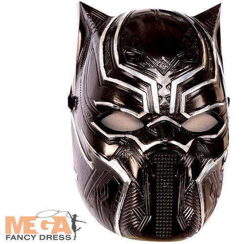 Black Panther Mask Kids Fancy Dress Infinity War Superhero Childrens Costume Acc