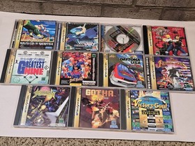 SEGA Saturn Japanese 11 Games X-Men vs Street Fighter Action Replay *US Seller*