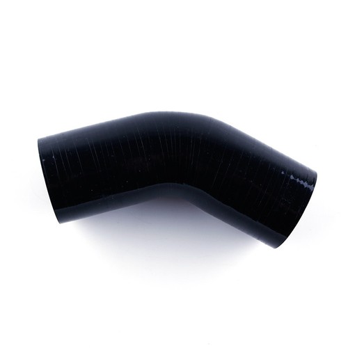 Black 2.25/" To 2.25/" 45 DEGREE ELBOW 57mm Silicone Pipe Intercooler Coupler Hose