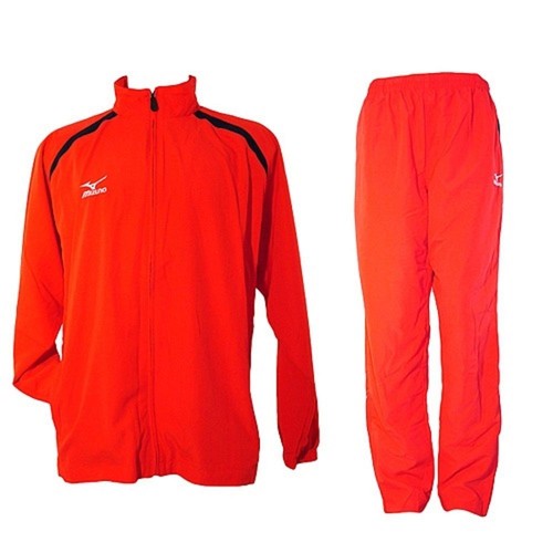 Mens Mizuno Pro Team Tracksuit Woven TRI 60WW852-62 Red//Navy Brand New