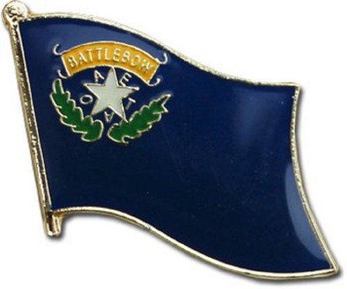 Wholesale Pack of 3 State of Nevada Flag Bike Hat Cap lapel Pin