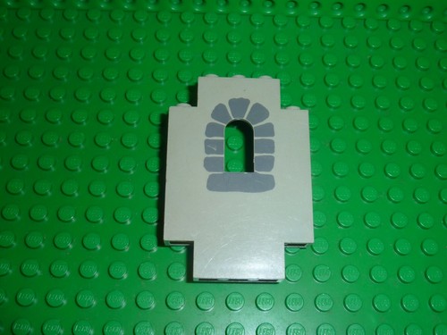 Set 6080 10000 6081 6073 6067 ... Mur LEGO CHATEAU CASTLE OldGray wall 4444p01