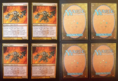4x Jagged Poppet Dissension