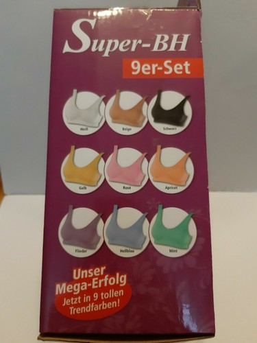 SUPER BH 9er-SET XXL breite Träger NEU