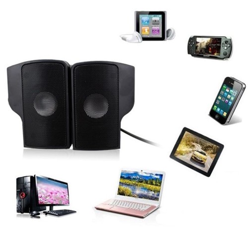 Pc Desktop Laptop Stereo Usb Computer Sound Bar Speakers Laptop Computer