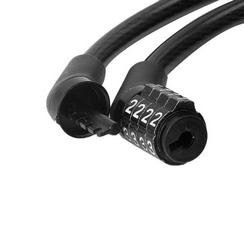 4 Digital Password Bicycle Lock Code Steel Wire Anti-theft Electric Cable Locks