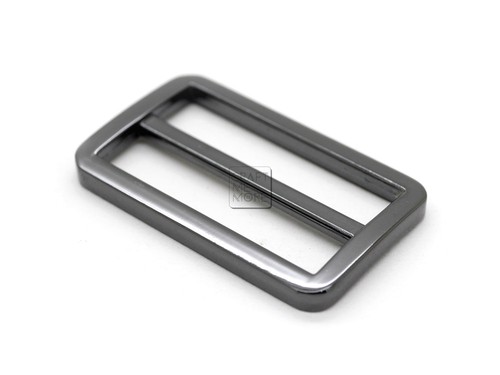 2pcs 1-1//2/" Metal Slide Buckle Triglide Purse Strap Keeper Bag Belt Adjuster