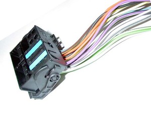 BMW VAG (2002+) REVERSE Radio Wiring Harness for Factory ... bmw stereo wiring harness 