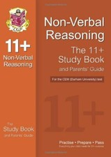 11+ Non-Verbal Reasoning Study Book and Parents' Guide for the CEM Test By CGP